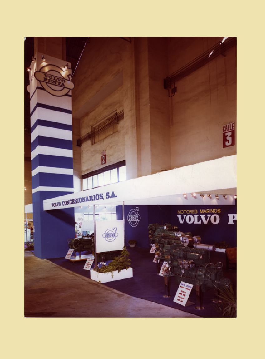 Stands para empresa 'Volvo Penta'