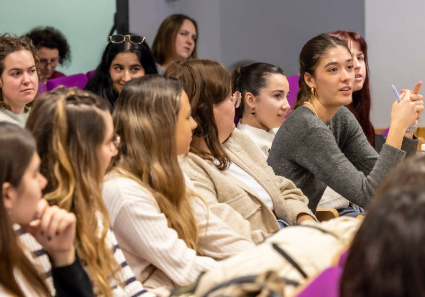 Estudiantes de la Universitat de València.