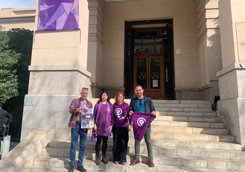 Gent a la marxa del 8M