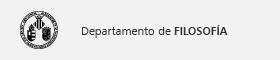 S'obrirà una nova finestra. Enllaç al departament de filosofia