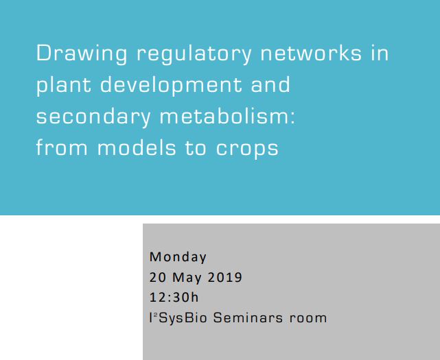 Drawing regulatory networks in plant development and secondary metabolism: from models to crops