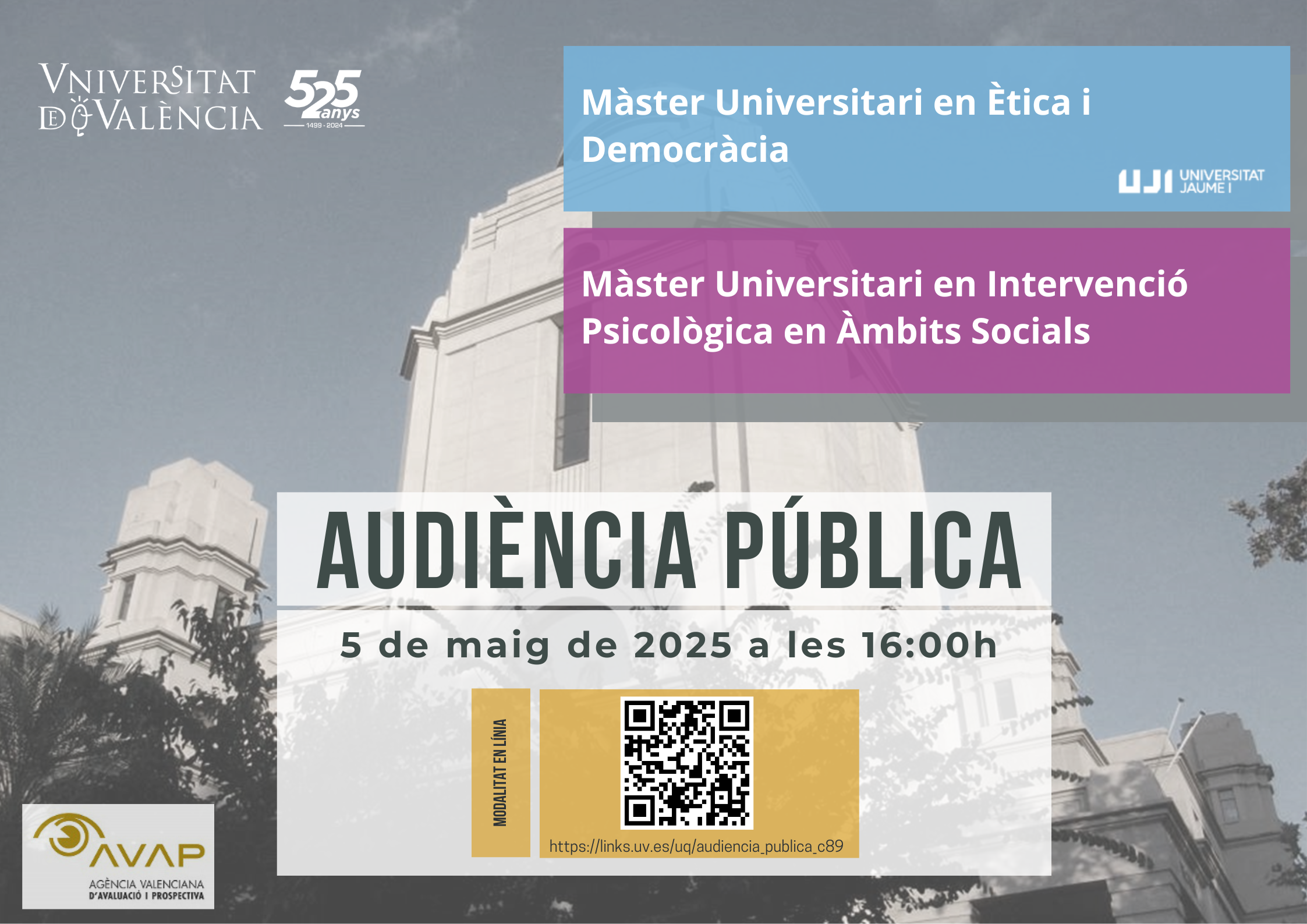 Imatge del esdeveniment:Visita comitè avaluació externa