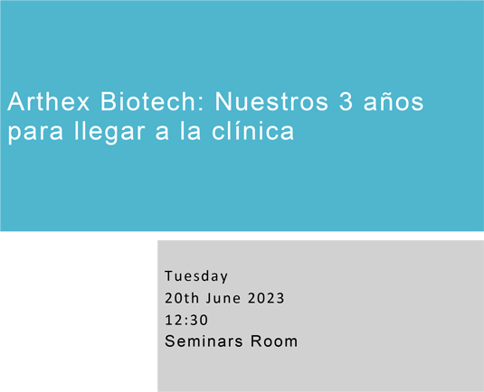 Arthex Biotech: Nuestros 3 años para llegar a la clínica