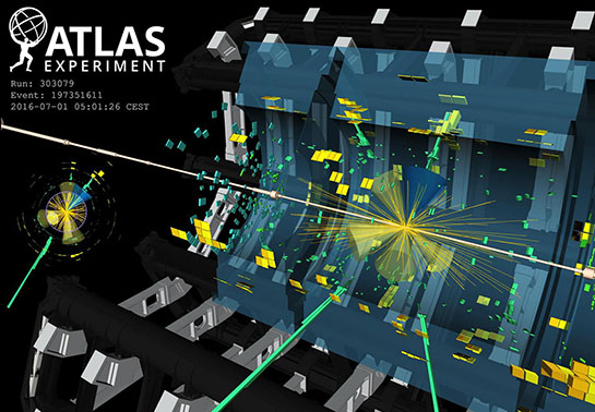 Un aspecto de la observación del bosón de Higgs