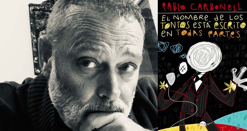 Pablo Carbonell i portada del llibre