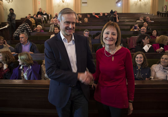 Vicent J. Martínez i Mavi Mestre.