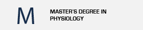 Master's Degree in Physiology