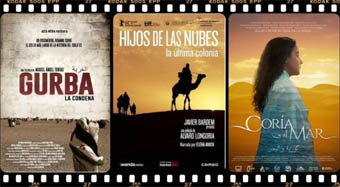 Cartel con los tres documentales que se proyectarán durante el ciclo.