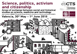 red esCTS  Science, politics, activism and citizenship Valencia, 30th May - 1 st June 2018