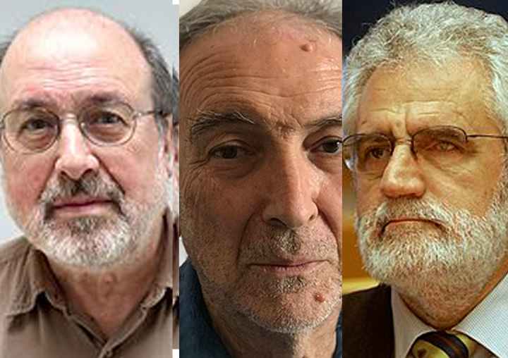 Ernest Garcia, Carles Dolç, Vicent Garcés.