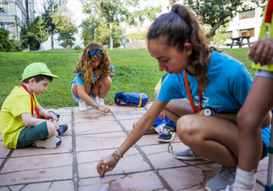 Niños jugando, en la edición de 2018.