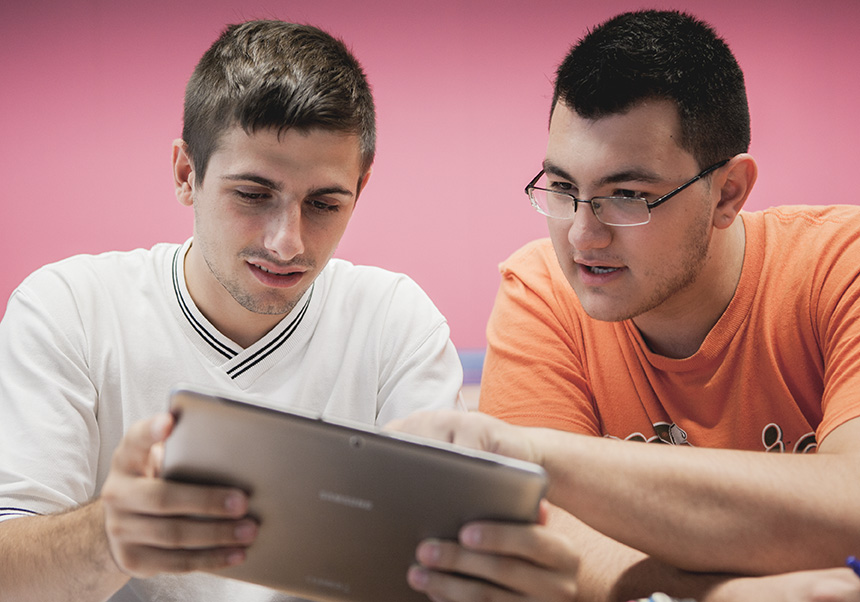 estudiantado en clase