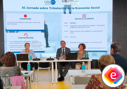 L'Aula Empresocial celebra a Madrid una Jornada sobre Tributació de l'Economia Social
