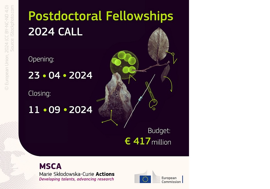 Beques postdoc Marie Sklodowska-Curie 2024 d’Horitzó Europa