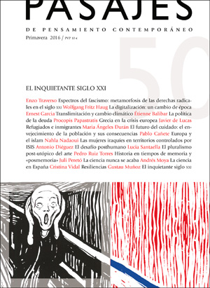 Portada de 'Pasajes'.