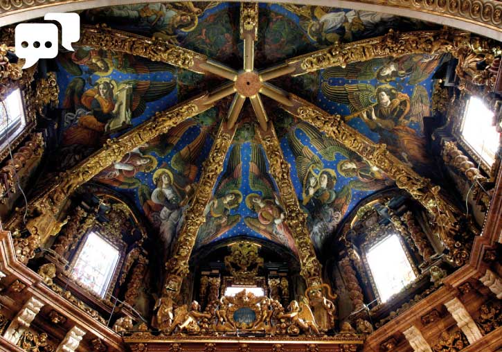 Cúpula barroca de la Catedral de Valencia