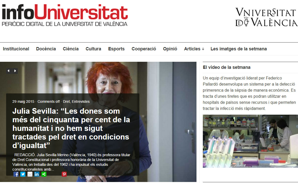 Coberta d'InfoUniversitat.