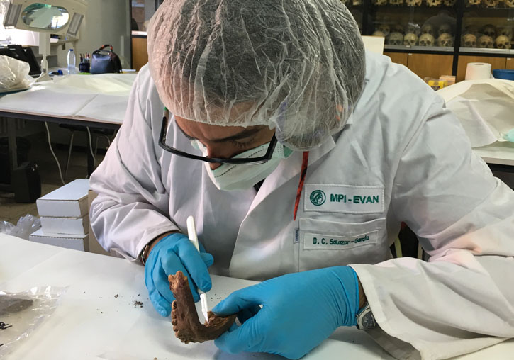 Domingo Carlos Salazar García, researcher from the Prehistory, Archeology and Ancient History Department of the University of Valencia.