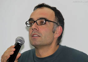 El profesor de Literatura Jesús Peris.