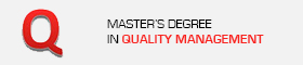 Master in quality management