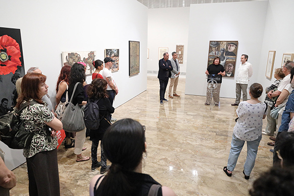 Inauguració de l'Exposció Art, Dolor i Compromís de la Col·lecció Martínez Guerricabeitia al Centre Cultural La Nau - imatge 0