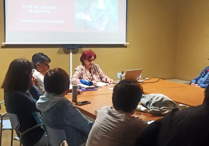 Reunió del Club Quijote amb l'escriptora Isabel Barceló - imatge 0