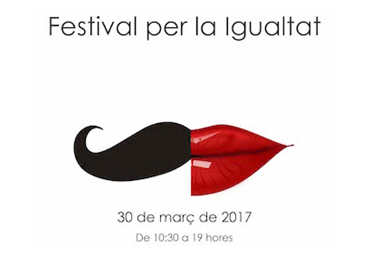 Cartell Festival per la Igualtat