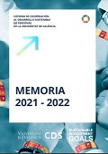 coberta de la memòria 2021-2022
