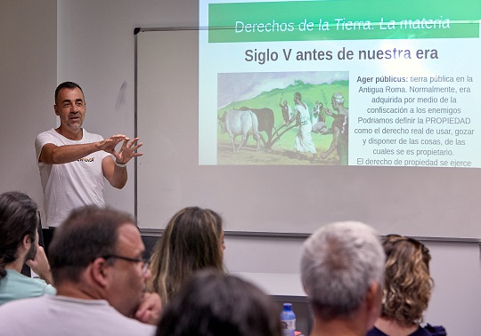 José David Sandoval presidente de Greenpeace en Gandia