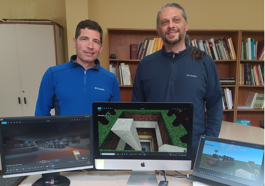 Joaquín Jiménez-Puerto (dreta) i Gianni Gallello (esquerra).