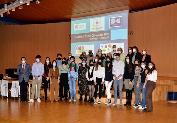 Lliurament de premis de les Olimpíades de Biologia i Geologia UV (2022) - imatge 0