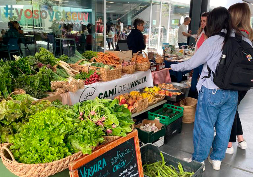 Mercado Sostenible y de Proximidad de l'ETSE-UV: todos los jueves de 10:00 a 14h