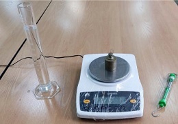 Balanza hidrostática con dinamómetro- densidad de sólidos