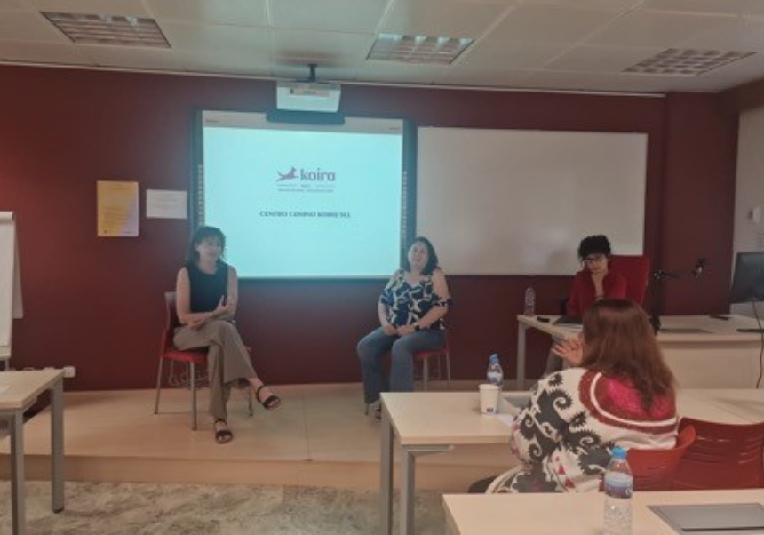 Moment during the session