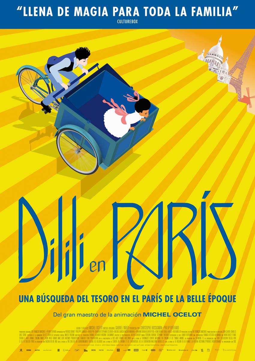 Dilili en París. Proyección de la película. 04/07/2020. La Mutant. 21.00h