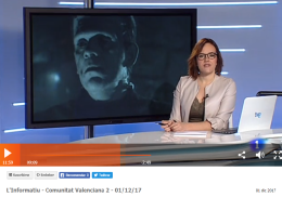 La nova exposició de Frankenstein en la premsa i televisió