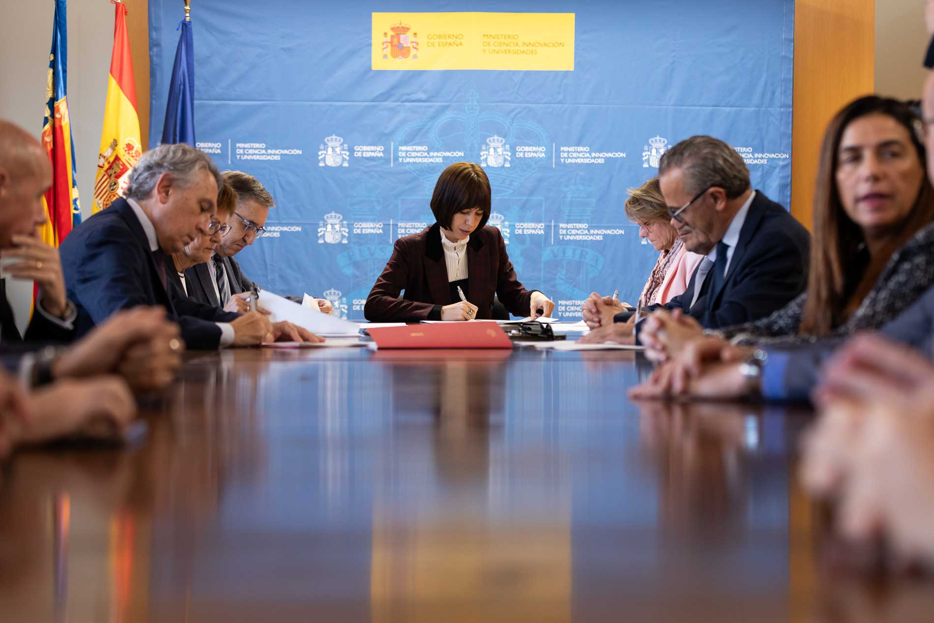 Firma del convenio del 