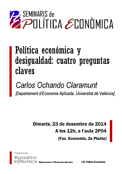 Cartel del seminario