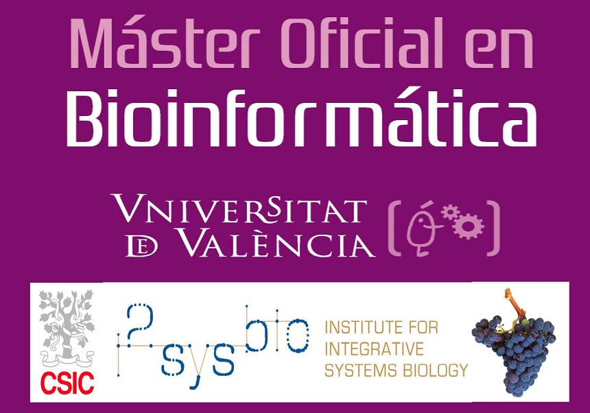 I2SysBio con el Máster en Bioinformática.