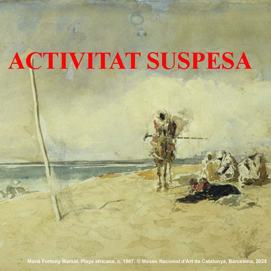 Pintura de gent en la platja