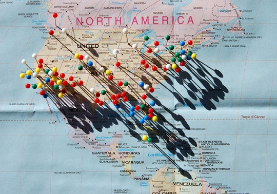 USA map