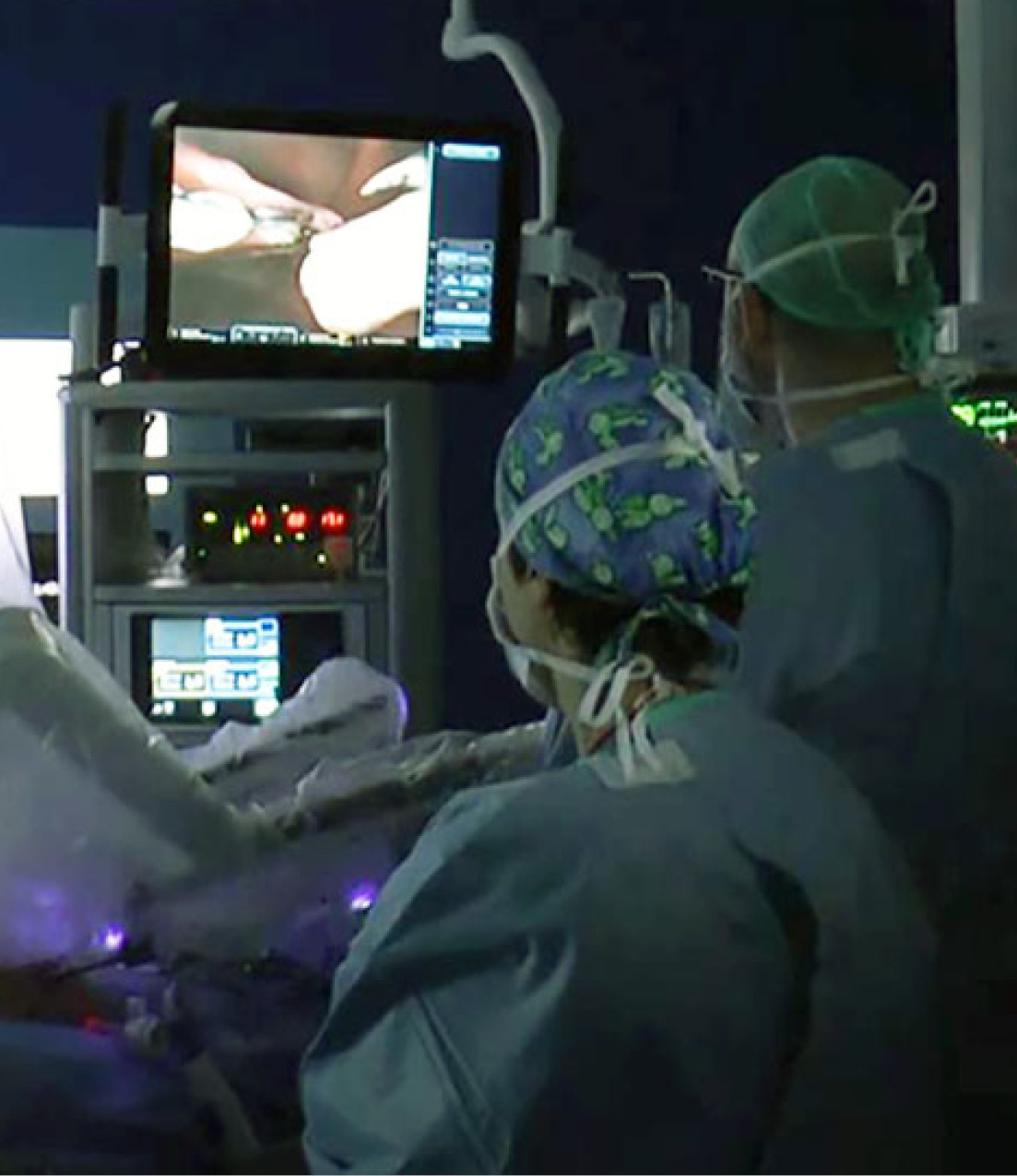 Operació en un quiròfan