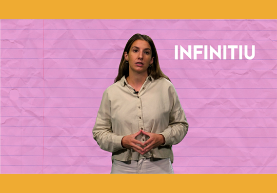 Ben dit! 44 L’infinit no té límits; l’infinitiu, sí