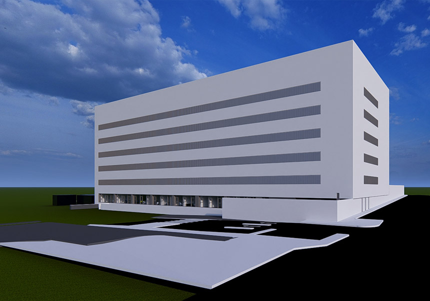 Construction of the new building -H Block- for the Faculty of Biological Sciences