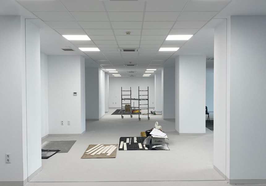 Imagen de las obras.