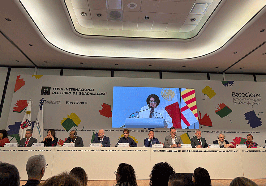 Presentación de la Feria Internacional de Libro de Guadalajara