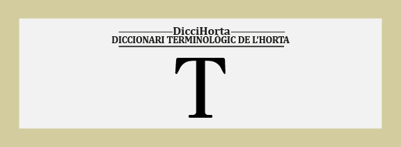 DicciHorta - T
