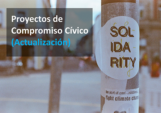 Proyectos de Compromiso Cívico (actualización)