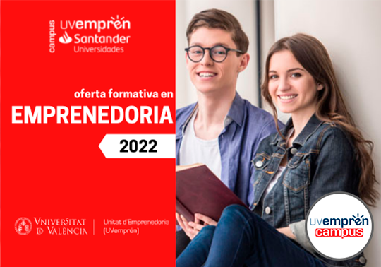 Nueva oferta formativa en emprendimiento de la Universitat de València con el mecenazgo de Banco Santander