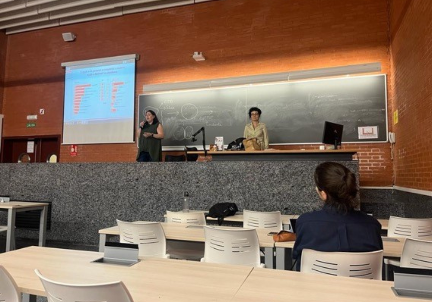 Momento durante la sesión